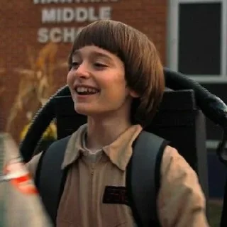 😇 emoji will byers ml Telegram sticker 19 of 36