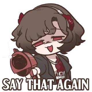 Sticker from Reverse: 1999 chibi<3