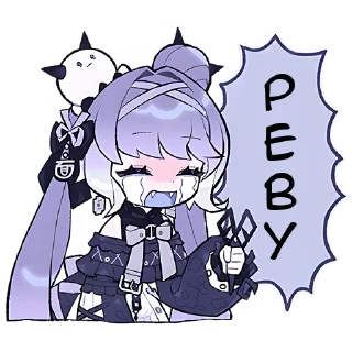 Sticker from Ленивая-тян @Nyasticks