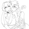 🌟 emoji Вайт лили и я канонище (Кураса Telegram sticker 24 of 63