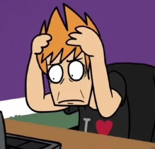 😰 emoji Matt eddsworld :D Telegram sticker 3 of 49