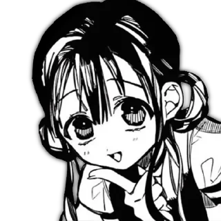 ☝️ emoji Aoi Akane by @kawaii_potat0 Telegram sticker 21 of 113