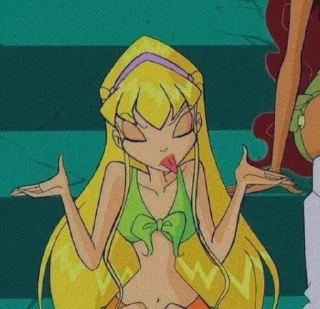😛 emoji Муд: Стелла Telegram sticker 12 of 120