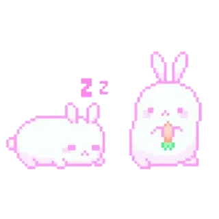 🐰 emoji @meme20089 𝚂𝙾𝙵𝚃 𝚂𝚃𝙸𝙲𝙺𝙴𝚁 🎀 Telegram sticker 24 of 120