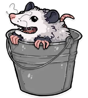 🙊 emoji awesomepossum (@kotypic) Telegram sticker 20 of 30