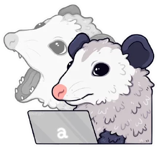 💻 emoji awesomepossum (@kotypic) Telegram sticker 10 of 30