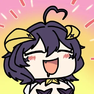 😁 emoji Seseren Magical Girl Становясь Волшебницей Telegram sticker 19 of 20