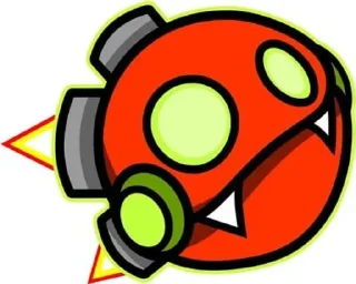 🦀 emoji Geometry Dash Telegram sticker 23 of 24