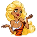 🤷‍♀️ emoji Wild Woman Telegram sticker 22 of 35