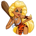 🤨 emoji Wild Woman Telegram sticker 10 of 35