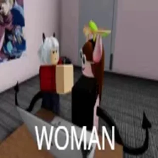 Sticker from woman