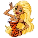 👋 emoji Wild Woman Telegram sticker 5 of 35