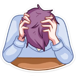 🫤 emoji Мамору (@TgSticker) Telegram sticker 13 of 48