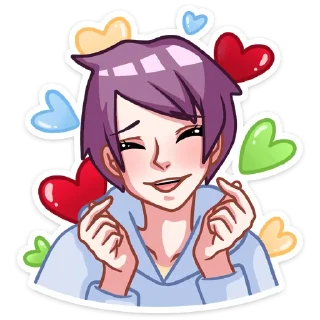 ❤️ emoji Мамору (@TgSticker) Telegram sticker 7 of 48