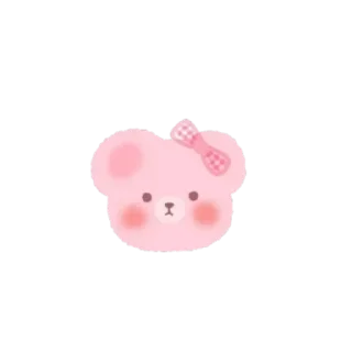 🧸 emoji cute_pink Telegram sticker 12 of 30