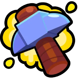⛏️ emoji Спреи Brawl Stars Telegram sticker 22 of 82