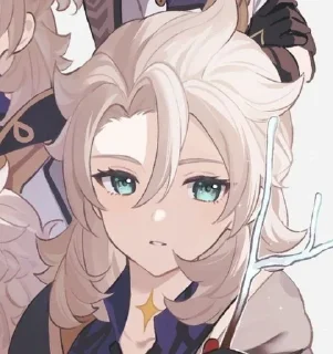 ✨️ emoji Альбедо✨️ Telegram sticker 22 of 28