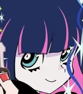 Sticker from Panty&Stocking
