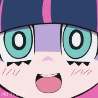 Sticker from Panty and Stocking • @Earth928B