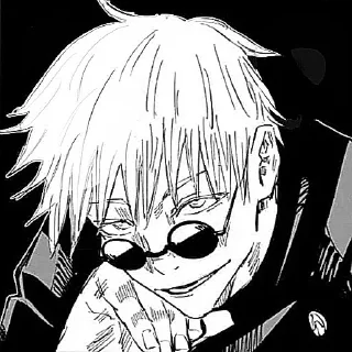 😌 emoji ※Gojo Satoru※ Telegram sticker 20 of 25