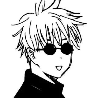 🤓 emoji ※Gojo Satoru※ Telegram sticker 5 of 25