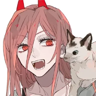 💕 emoji Человек бензопила стики💕 Telegram sticker 5 of 111