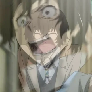 ☠️ emoji Dazai Osamu Telegram sticker 21 of 30