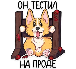🤦‍♂️ emoji корги кодеры (@kotypic) Telegram sticker 19 of 27