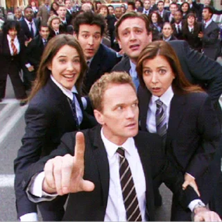 👆 emoji How I Met Your Mother @stikernutui Telegram sticker 16 of 45
