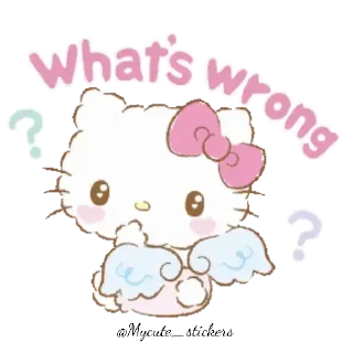 ❤️ emoji Китти - @Tg_stickersu Telegram sticker 7 of 23