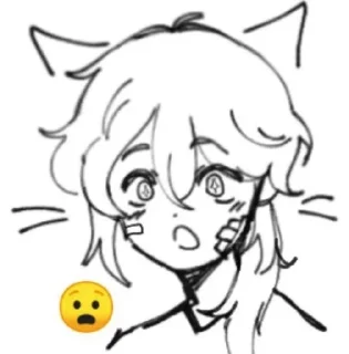 😧 emoji 〣Ⲃυⲏⲥⲉⲏⲧ ୧ @Koxahka3 ! Telegram sticker 15 of 23