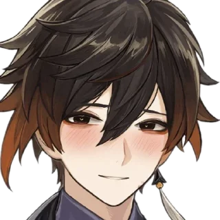 🥰 emoji Чжун Ли Telegram sticker 15 of 63