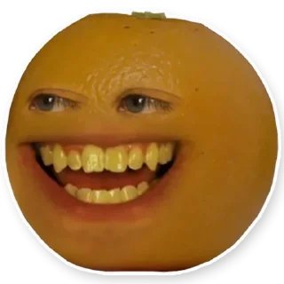 Sticker from 🍊 Annoying Orange 🍊by @r_o_o_m 🍊