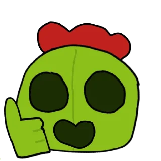 👍 emoji Pablo Telegram sticker 8 of 9