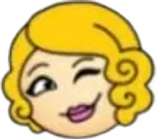 🌟 emoji Блондинка Telegram sticker 7 of 25