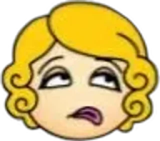 🌟 emoji Блондинка Telegram sticker 19 of 25