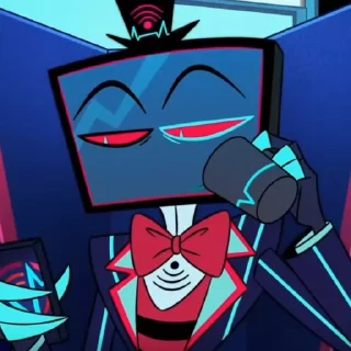 😁 emoji Vox•Hazbi Hotel @Hazhell00 ➡️ @Ctikerubot Telegram sticker 7 of 86