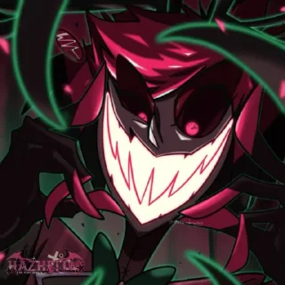📻 emoji alastor-hazbin hotel | @Hazhell00 | ➡️ @Ctikerubot Telegram sticker 10 of 61