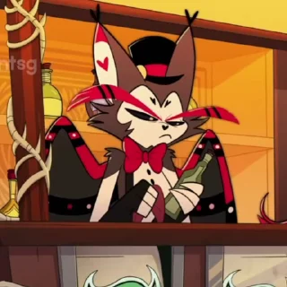 ❤️ emoji husk•hazbin hotel (@Hazhell00) ➡️ @Ctikerubot Telegram sticker 2 of 44