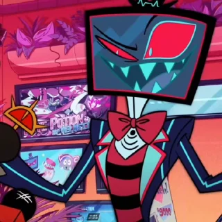 😅 emoji Vox•Hazbi Hotel @Hazhell00 ➡️ @Ctikerubot Telegram sticker 18 of 86