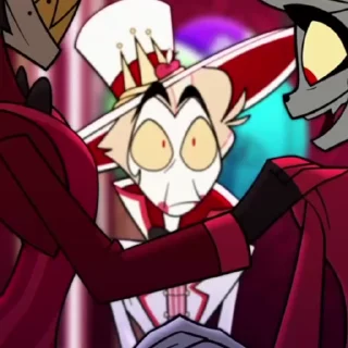 😡 emoji lucifer morninstar-hazbin hotel @Hazhell00 ➡️ @Ctikerubot Telegram sticker 21 of 59