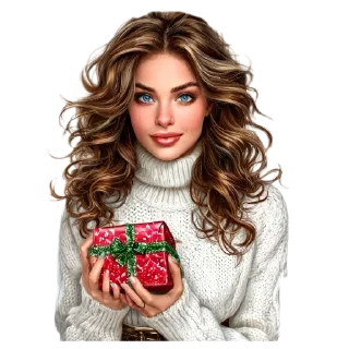 💇 emoji Шатенка :: @lysoksana Telegram sticker 3 of 29