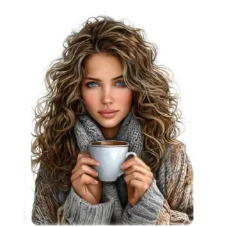💇 emoji Шатенка :: @lysoksana Telegram sticker 1 of 29