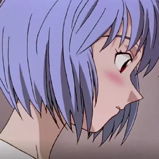 😮‍💨 emoji Аянами Рей Telegram sticker 13 of 31