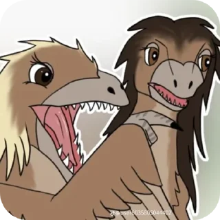 🐱 emoji Dino Telegram sticker 20 of 120