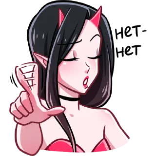 Sticker from Дьяволица