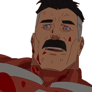 🙄 emoji Omni-man Telegram sticker 18 of 20