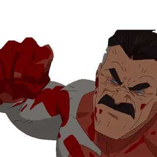 🤜 emoji Omni-man Telegram sticker 17 of 20