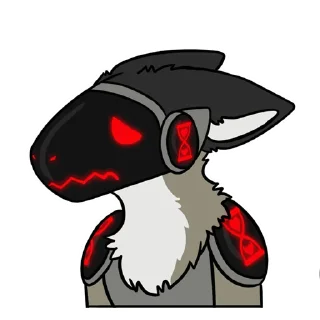 😕 emoji Protogen Kajeldal Telegram sticker 6 of 11