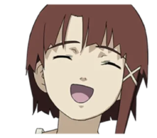 😂 emoji lainTTL Telegram sticker 15 of 24